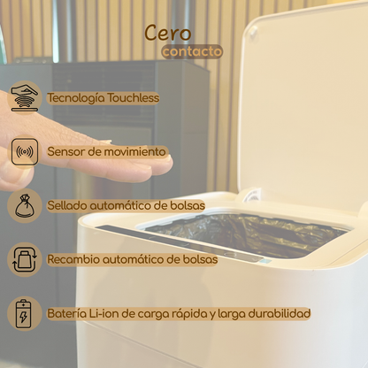 BinElite TU01 / Papelera Inteligente Cero Contacto