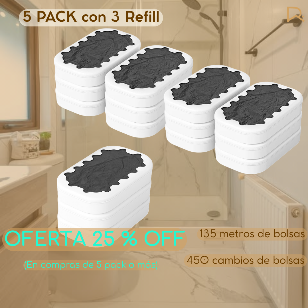 PACK de 3 Refill BinLite 10L (DESCUENTO EN CATIDAD)