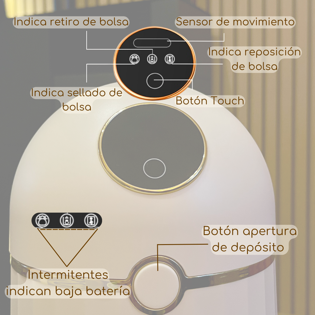 BinLite E1 / Papelera Inteligente Cero Contacto