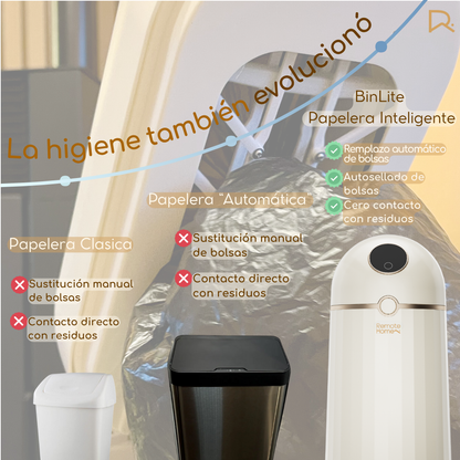 BinLite E1 / Papelera Inteligente Cero Contacto