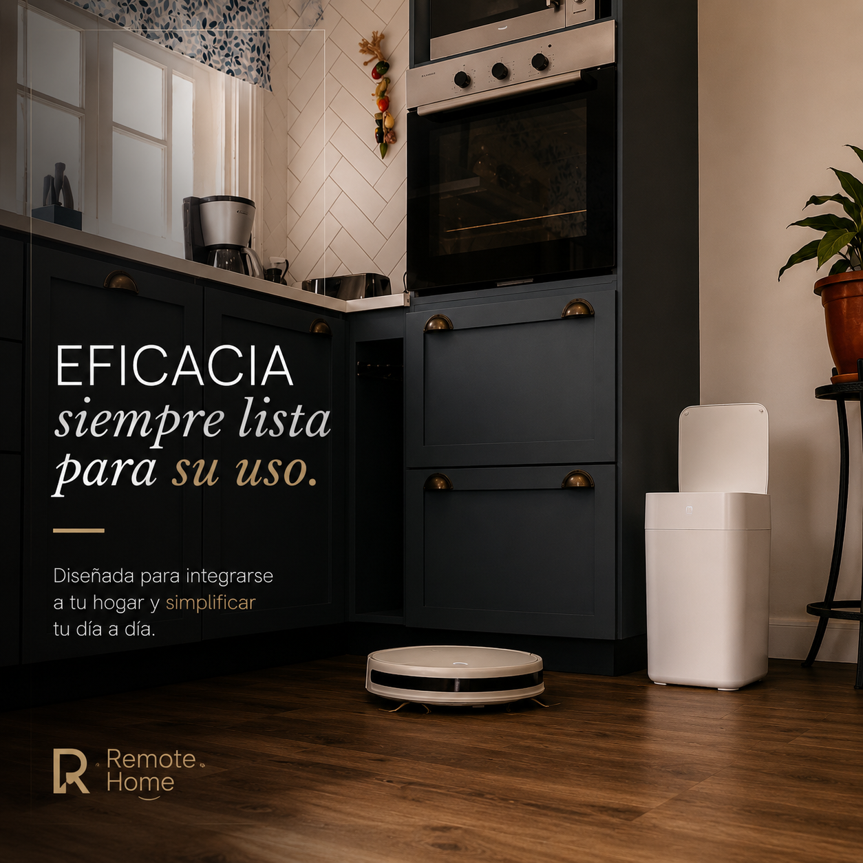 Papelera inteligente - Papelera cero contacto - Papelera con sellado automático de bolsa - Papelera sella y recambia la bolsa sola - Papelera BinElite inteligente cero contacto 