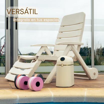 Papelera inteligente - Papelera cero contacto - Papelera con sellado automático de bolsa - Papelera sella y recambia la bolsa sola - Papelera BinLite inteligente cero contacto 